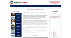 Desktop Screenshot of americanchemie.com
